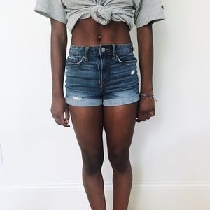 Bethany Motta edition denim shorts